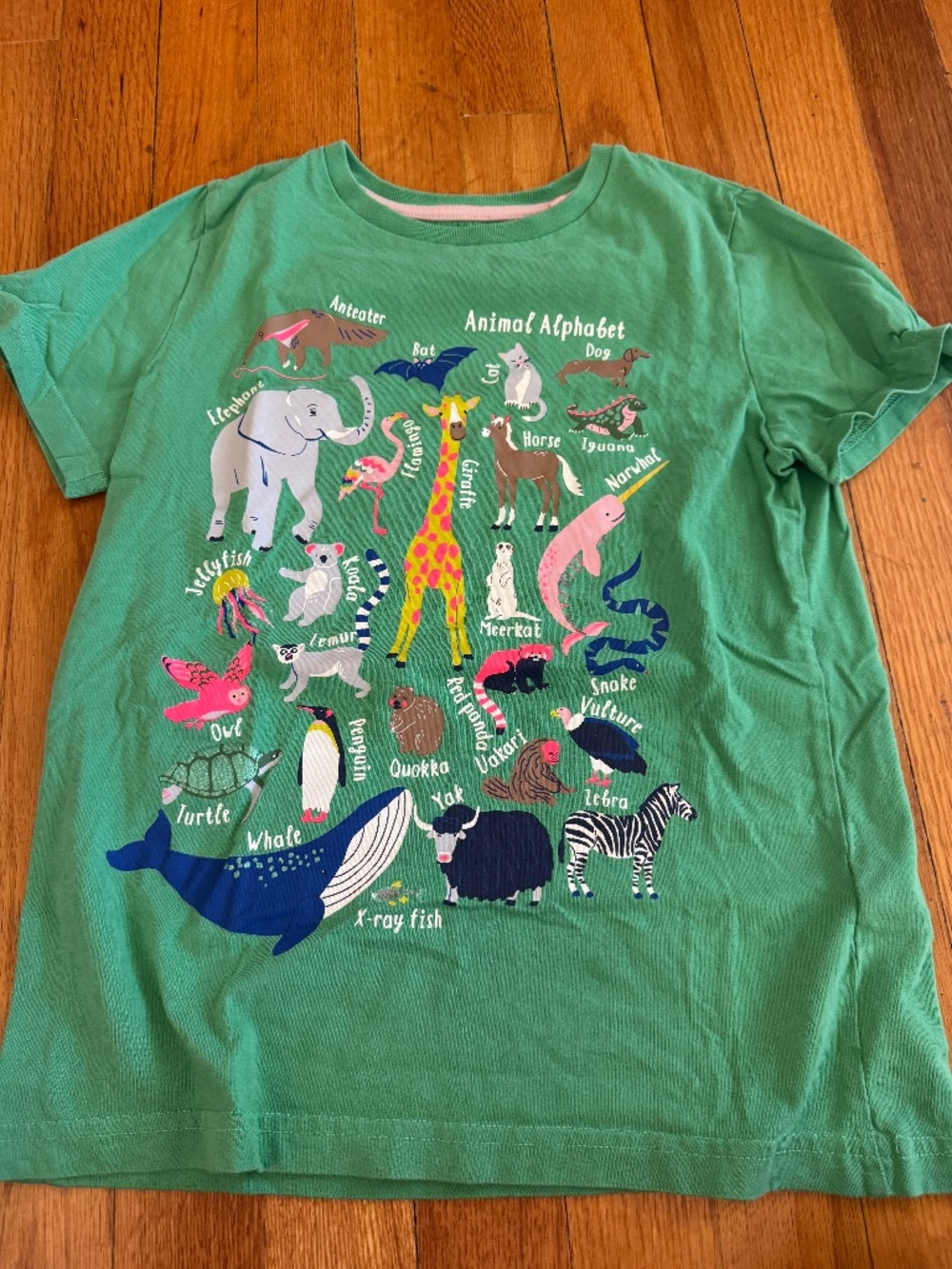 Mini Boden Animal A-Z shirt